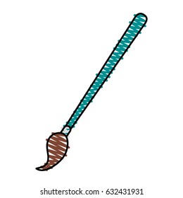 color crayon stripe brush tool art