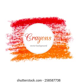 Color Crayons Strokes Background