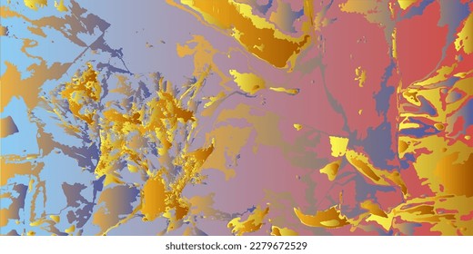 Color creative background for business cards and flyers. Abstract graphics. Vector illustration