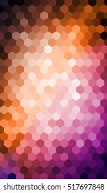 color crystal polygonal background. vector illustration. for design your presentation, brochure, wallpaper