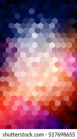 color crystal polygonal background. vector illustration. for design your presentation, brochure, wallpaper