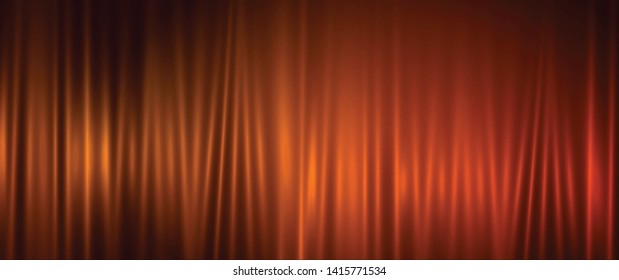 Color curtain. Smooth light effect for perfect backdrop vector illustration eps 10