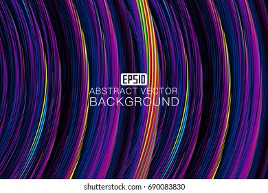 Color curve consisting of abstract background