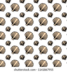 color cute nature shell marine background