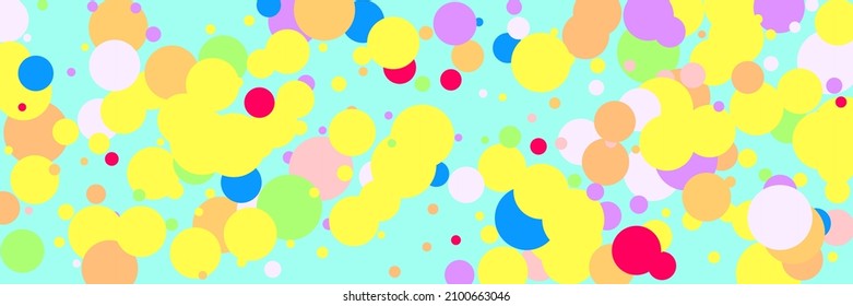 Color Dark Violet Kids Beige Print. Pastel Play Multicolor Yellow Pink Purple Textile. Green Vibrant Circles Indigo White Wallpaper. Bordo Red Bright Rainbow Blue Children Design Pic.