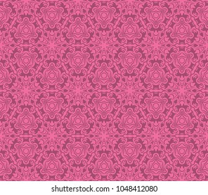 color decorative floral ornament. modern pattern. for interior design, textile, wallpaper. seamless vector illustration.