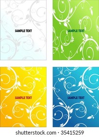 Color design cards