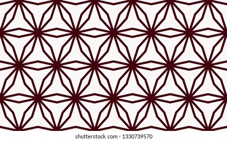 Color design geometric pattern. Seamless vector illustration red color.
