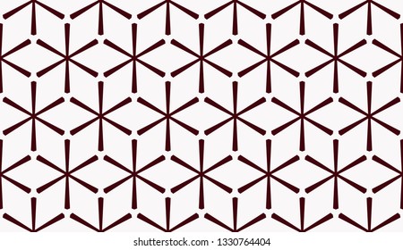 Color design geometric pattern. Seamless vector illustration red color.