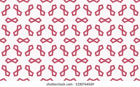 Color design geometric pattern. Seamless vector illustration red color.