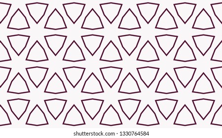 Color design geometric pattern. Seamless vector illustration red color.