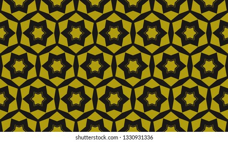 Color design geometric pattern. Seamless vector illustration yellow color.