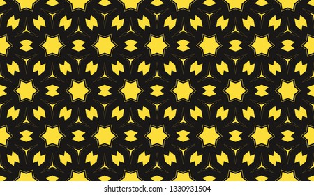 Color design geometric pattern. Seamless vector illustration yellow color.