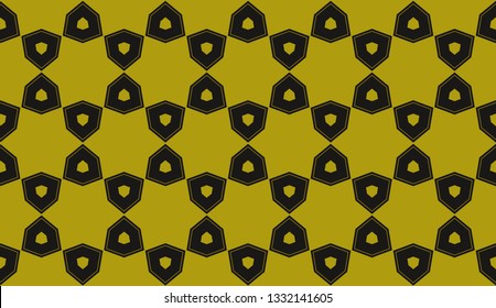 Color design geometric pattern. Seamless vector illustration yellow color.