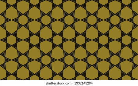 Color design geometric pattern. Seamless vector illustration yellow color.