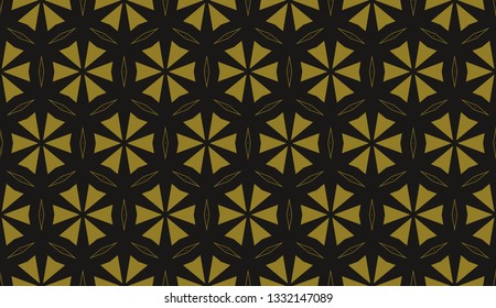 Color design geometric pattern. Seamless vector illustration yellow color.