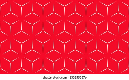 Color design geometric pattern. Seamless vector illustration red color.