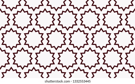 Color design geometric pattern. Seamless vector illustration red color.