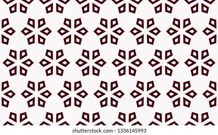 Color design geometric pattern. Seamless vector illustration red color.