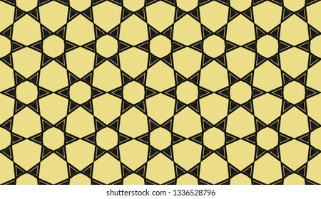 Color design geometric pattern. Seamless vector illustration yellow color.