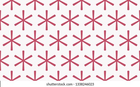 Color design geometric pattern. Seamless vector illustration red color.