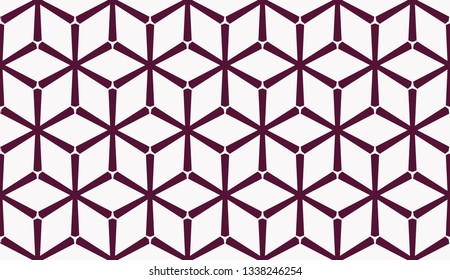 Color design geometric pattern. Seamless vector illustration red color.