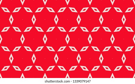 Color design geometric pattern. Seamless vector illustration red color.
