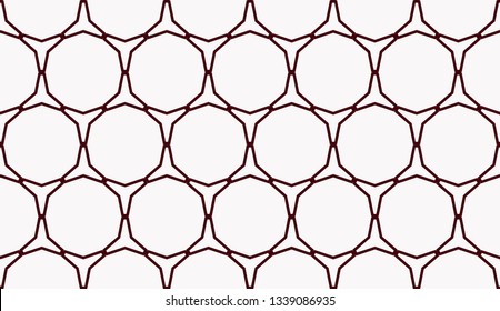Color design geometric pattern. Seamless vector illustration red color.
