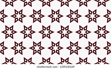 Color design geometric pattern. Seamless vector illustration red color.