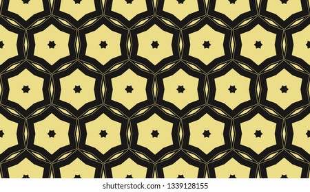 Color design geometric pattern. Seamless vector illustration yellow color.