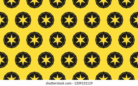 Color design geometric pattern. Seamless vector illustration yellow color.