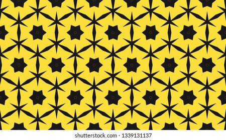 Color design geometric pattern. Seamless vector illustration yellow color.