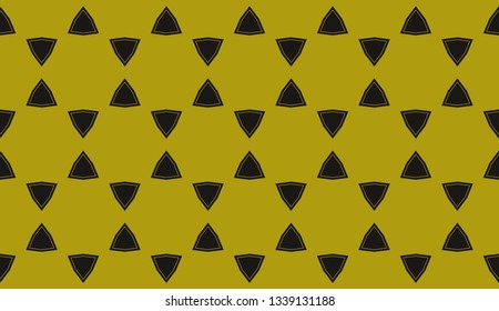 Color design geometric pattern. Seamless vector illustration yellow color.