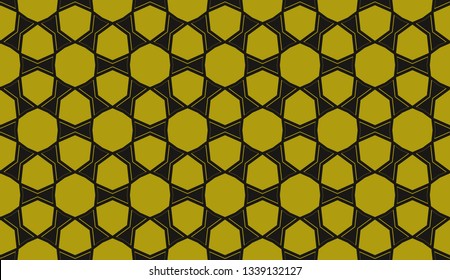 Color design geometric pattern. Seamless vector illustration yellow color.