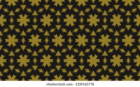 Color design geometric pattern. Seamless vector illustration yellow color.