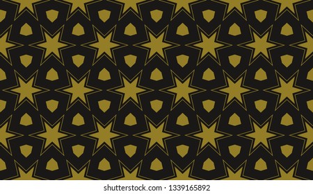 Color design geometric pattern. Seamless vector illustration yellow color.