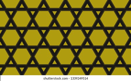 Color design geometric pattern. Seamless vector illustration yellow color.