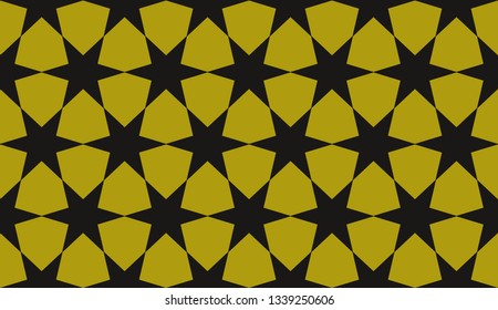 Color design geometric pattern. Seamless vector illustration yellow color.