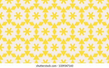 Color design geometric pattern. Seamless vector illustration yellow color.