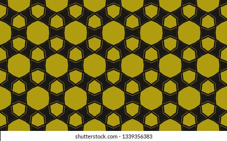 Color design geometric pattern. Seamless vector illustration yellow color.