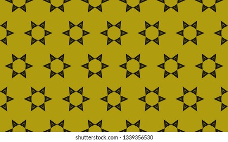 Color design geometric pattern. Seamless vector illustration yellow color.