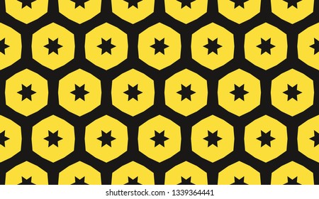 Color design geometric pattern. Seamless vector illustration yellow color.