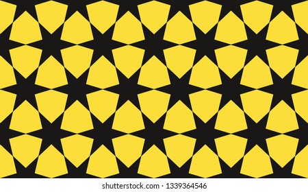 Color design geometric pattern. Seamless vector illustration yellow color.