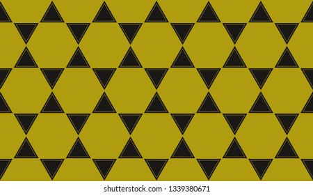 Color design geometric pattern. Seamless vector illustration yellow color.