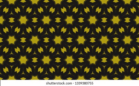 Color design geometric pattern. Seamless vector illustration yellow color.
