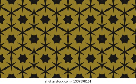 Color design geometric pattern. Seamless vector illustration yellow color.