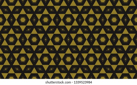 Color design geometric pattern. Seamless vector illustration yellow color.