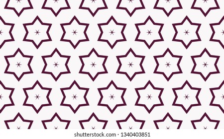 Color design geometric pattern. Seamless vector illustration red color.