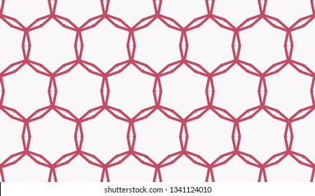 Color design geometric pattern. Seamless vector illustration red color.