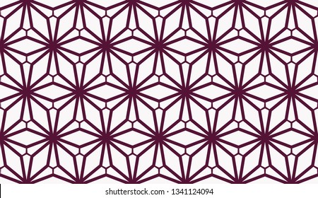 Color design geometric pattern. Seamless vector illustration red color.